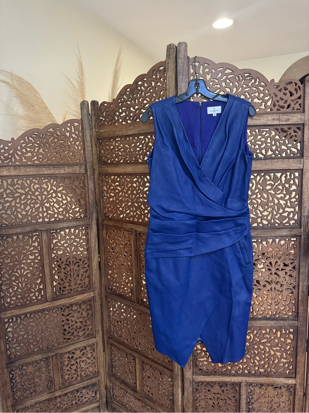 J. MENDEL LEATHER DRESS - Picture 2 of 3